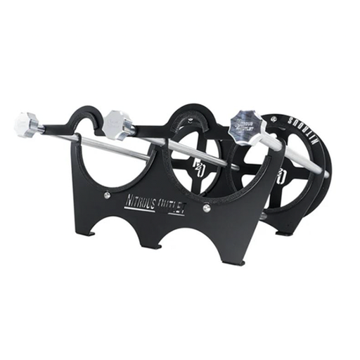 [00-32031] Nitrous Outlet Race-Light Dual 10lb Bottle Bracket - Horizontal