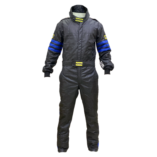 [RS-02] SFI Race Suit, Double Layer L Standard X Black/Blue