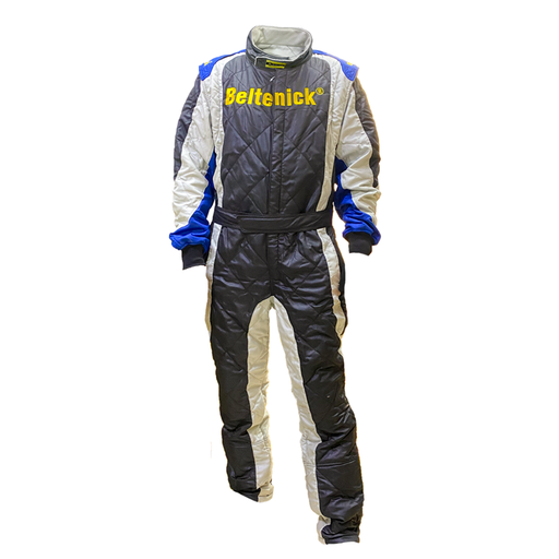 [RSN-600] FIA 3 Layer Lightweight Race Suit M Classic II Black/Blue/Grey