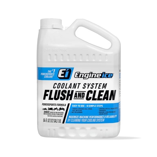 [12930] Engine Ice Coolant System Flush and Clean 1/2 Gal.