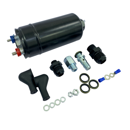 [OT6006B-TWO] EFI Clinic Fuel Pump 380LPH In-line