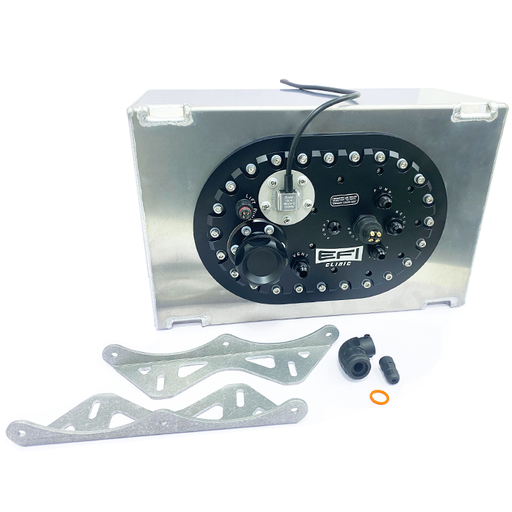 [OT-DSF33-20L] EFI Clinic Fuel Surge Tank 20L, up to 4 In-tank Fuel Pumps (fit 340lph, 450lph Fuel Pump)