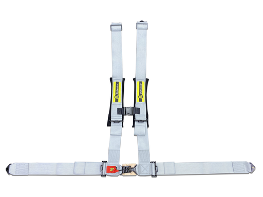 [BI-100SL] 3" 4pt Seatbelt Forged Latch & Link UTV, Silver