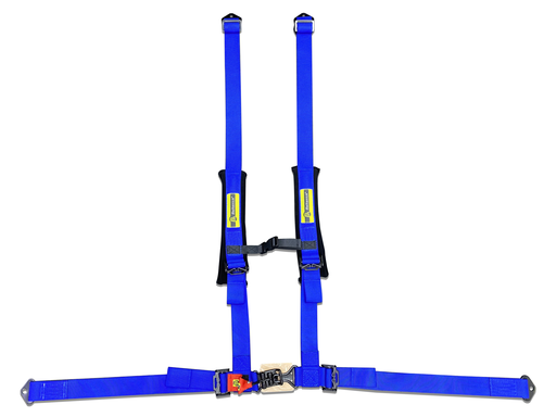[BI-100-2BU] 2" 4pt Seatbelt Forged Latch & Link UTV, Blue