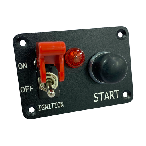 [PN-SAC3-2] Switch Panel, Covered Toggle Switch, Red Indicator, Push Button