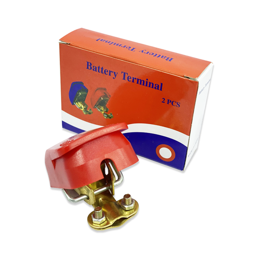[ASW-A901] Battery Terminals Clamp, 1pc of Red