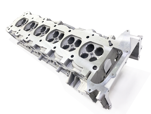 [2013] Cast Aluminum Cylinder Head, Nissan TB48, Solid, No Water Jacket, Set