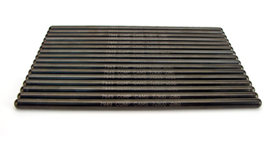 [7955-16] Comp Cams Pushrod, Hi-Tech, 7.400 in Long, 5/16 in Diameter, 0.080 in Thick Wall, Chromoly, GM LS-Series, Set of 16