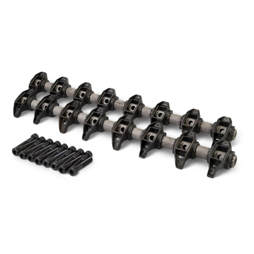 [1980-16] Comp Cams Rocker Arm, Max-Lift BSR, Shaft Mount, 1.7 Ratio, Non-Roller, Black Nitride, Steel, GM LS-Series, Kit