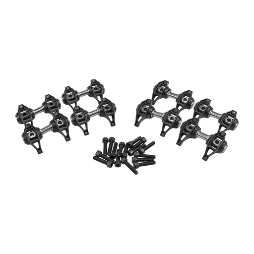 [1987-16] Comp Cams Rocker Arm, Max-Lift BSR, Shaft Mount, 1.80 Ratio, Non-Roller, Black Nitride, Steel, GM GenV LT-Series, Kit