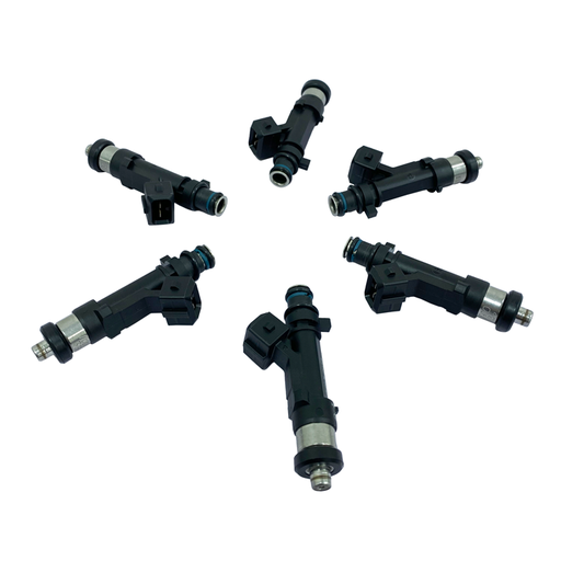 [C27-1100-6-0] AUS Injection Bosch Based 1100 cc Short, 11mm Top O-Ring, Set of 6