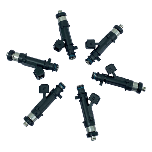 [C27-1100-6-0] AUS Injection Bosch Based 1100 cc Short, 11mm Top O-Ring, Set of 6