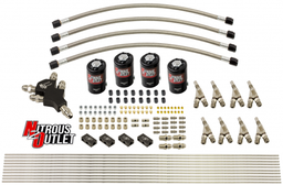 Nitrous Dry EFI Dual Stage 8 Cyl 4 Solenoids