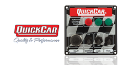 QuickCar 1 Switch &amp; 1 Button w/ Light 50-052