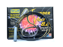 Taylor Wire Set TV8.2 6cyl 180deg Black