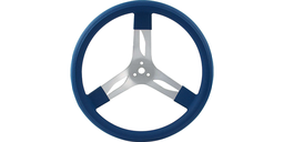 QUICKCAR Aluminum Steering Wheel 15&quot; Blue