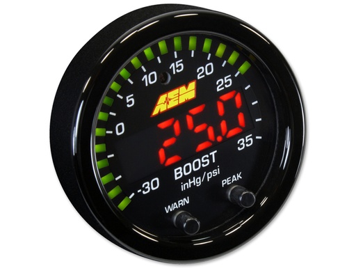 [30-0306] AEM Boost Gauge PSI - Digital