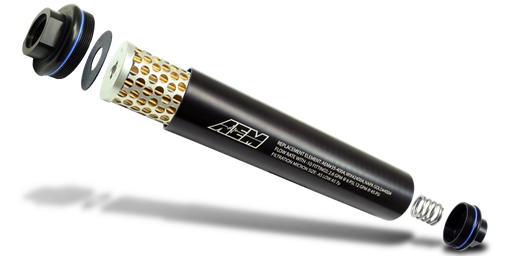 [25-201BK] AEM Fuel Filter 7 micron AN10