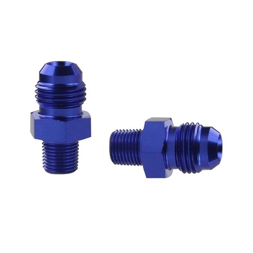 [LIKAD3004] Adapter AN6 - 1/8NPT Blue