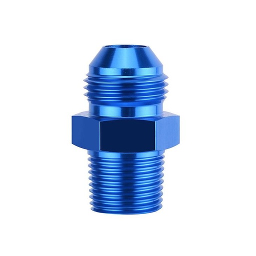 [AN8-3/4"NPT LIKAD30] Adapter AN8 - 3/4NPT Blue