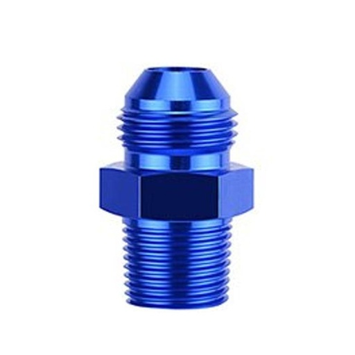 [LIKAD3009] Adapter AN8 - 3/8NPT Blue