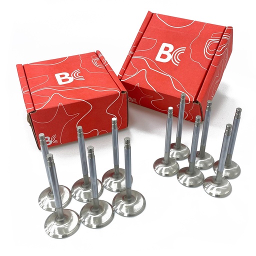 [BC3358] BC Valve Kit 1FZ +1.5mm Intake, Set of 12