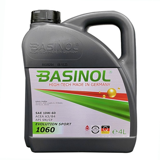 [1060] Basinol Evolution Sport 1060 4L