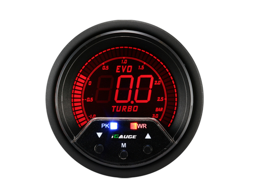 [IG60-BO-LCD] iGauge Boost LCD 60mm