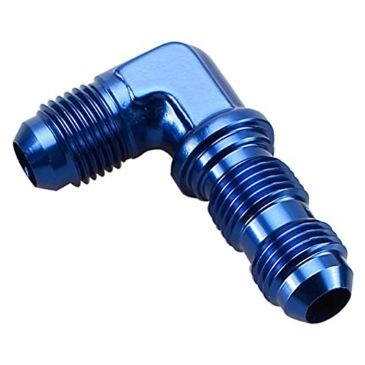 [LIKAD22004] Bulkhead 90D AN8 Blue