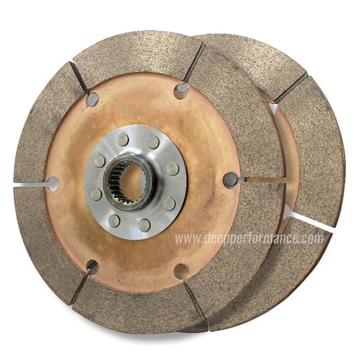 [B10-NI-185004DLCN] CN Double Friction Disc Nissan TB48 7.25"