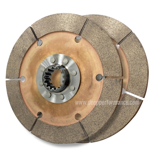 [B10-TO-185018DLCN] CN Double Friction Disc Toyota 1FZ 7.25"