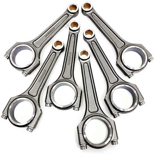 [NI_BDEEP_0AT_6598B6M] CP-Carrillo Custom Con Rod TB48 132mm, Set of 6