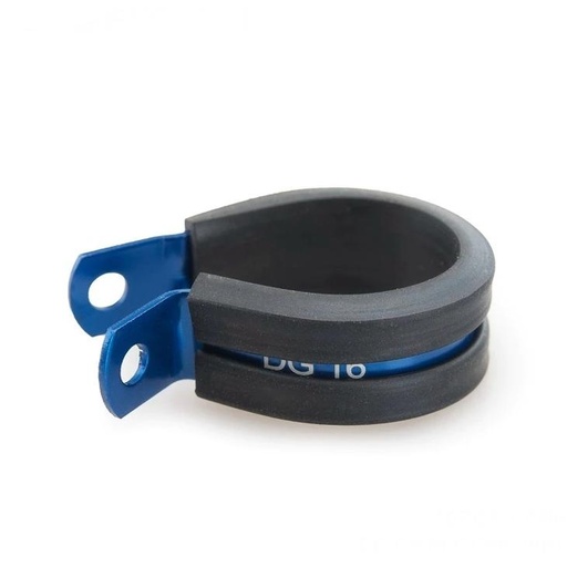 [GBPLCC90-24B] Cushioned P-Clamp 38.1mm Blue