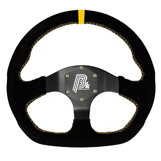 [DR-102] D-Shape Steering Wheel, 32cm Diameter