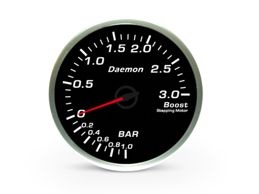 [GENIIIBT007-3B-W-60] Daemon Boost Gauge White