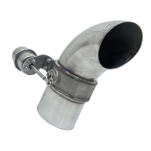 [EPAA17G01M76] Exhaust Valve Muffler Cutout Pipe 3"