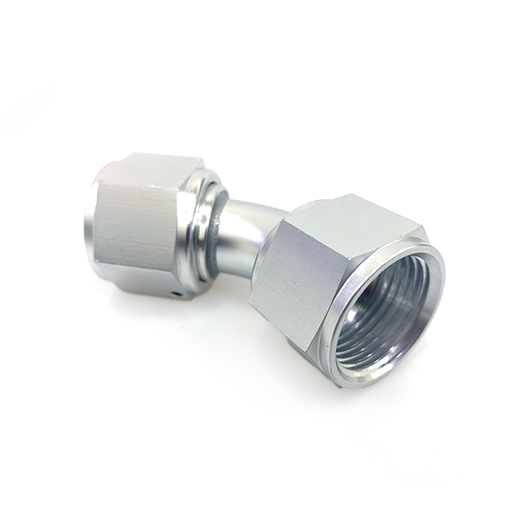 [LIKAD14006] Female Adapter 45D AN12 Silver