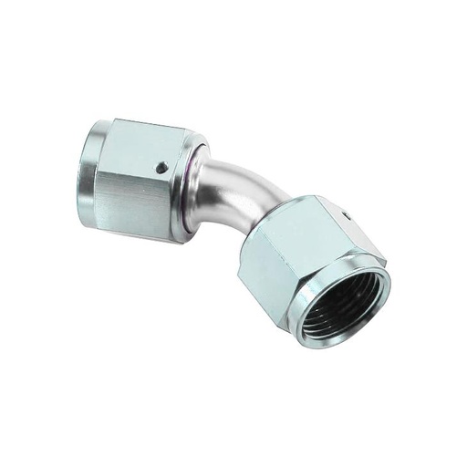 [LIKAD14003] Female Adapter 45D AN6 Silver