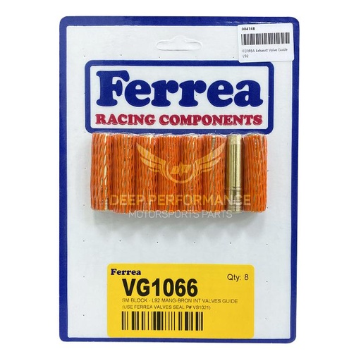 [VG1066] Ferrea Intake Valve Guide L92, Set of 8