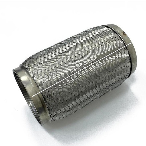 [NF35008IL] Flexible SS Exhaust Pipe 3.5" 200mm