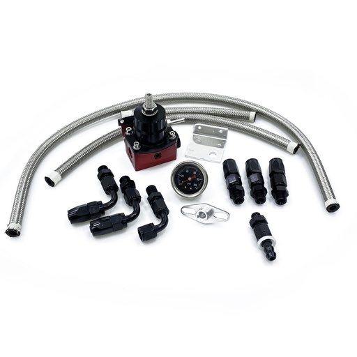 [MP-FPR11K] Fuel Pressure Regulator Kit - R/BK