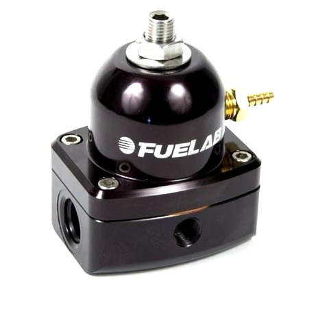 [53501-1] Fuelab Mini  Fuel Pressure Regulator AN6 Black