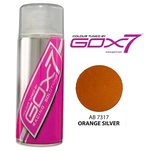 [AB 7317] Gox7 Hi Heat Resistant Orange Silver