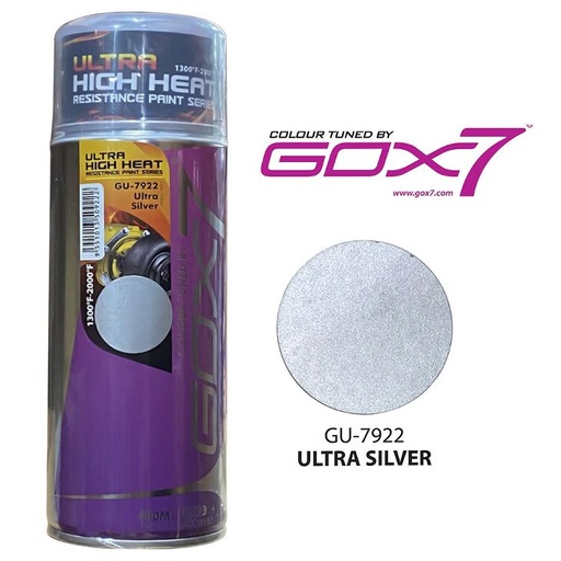 [GU 7922] Gox7 Ultra Hi Heat Silver