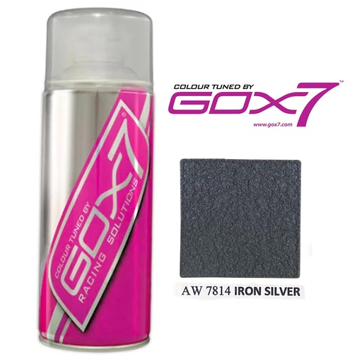 [AW 7814] Gox7 Wrinkle Finish Iron Silver