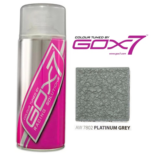 [AW 7802] Gox7 Wrinkle Finish Platinum Grey