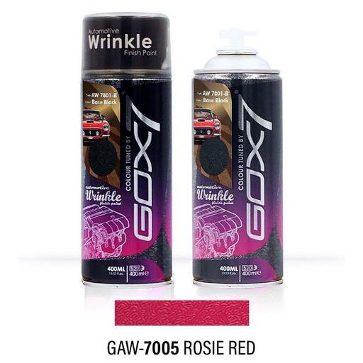 [GAW 7005] Gox7 Wrinkle Finish Rosie Red Pack