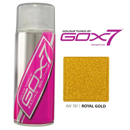 [AW 7811] Gox7 Wrinkle Finish Royal Gold