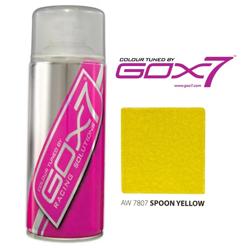 [AW 7807] Gox7 Wrinkle Finish Spoon Yellow
