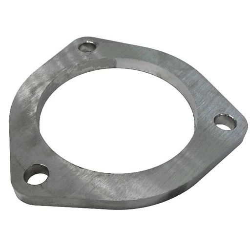 Header SS Flange 4" 10mm - 3 Bolts